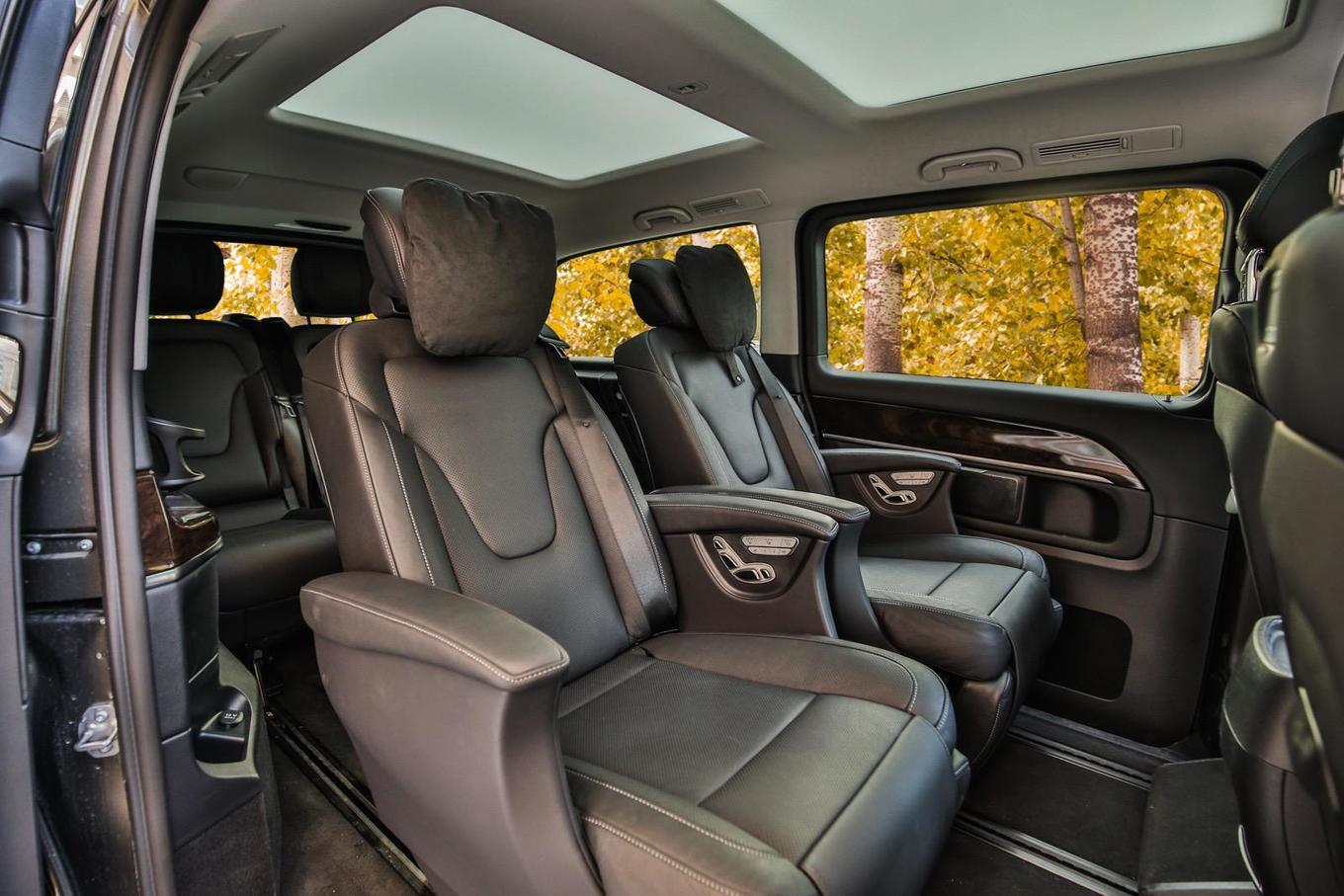 后排的魅力,2018款梅赛德斯-奔驰v级演绎商务豪华