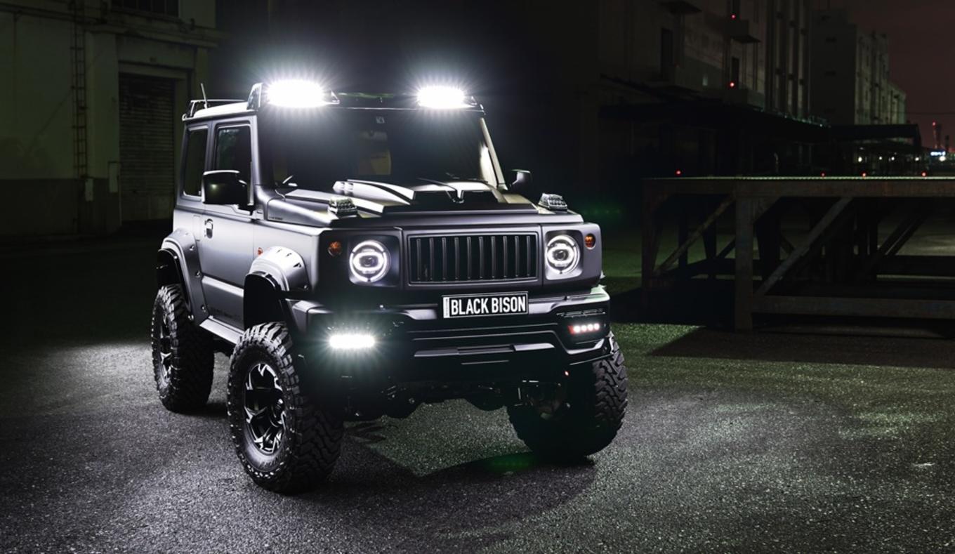 铃木jimny black bison特别版/超级越野大混搭