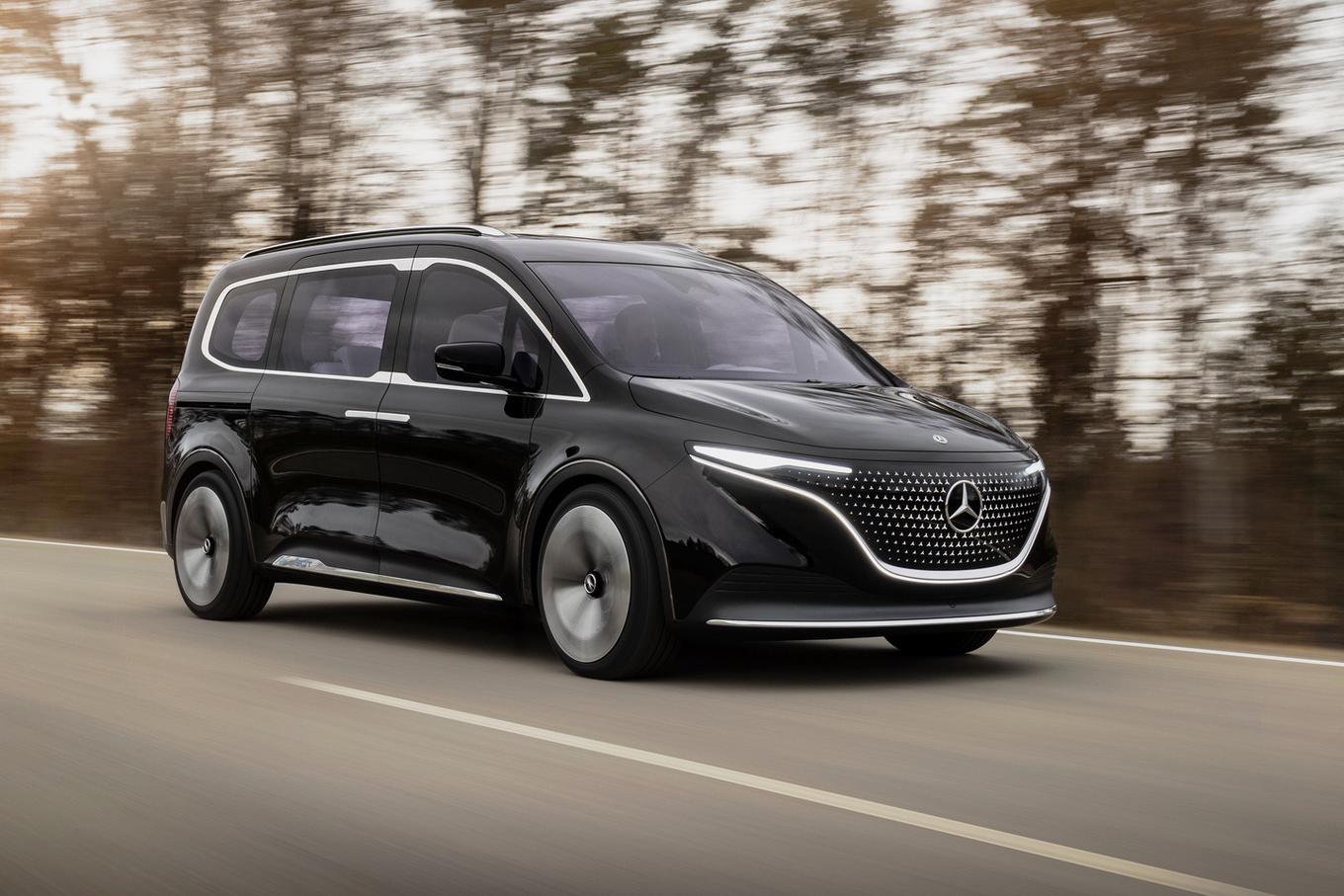 eq家族添丁梅赛德斯奔驰厢式电动车蓄势待发