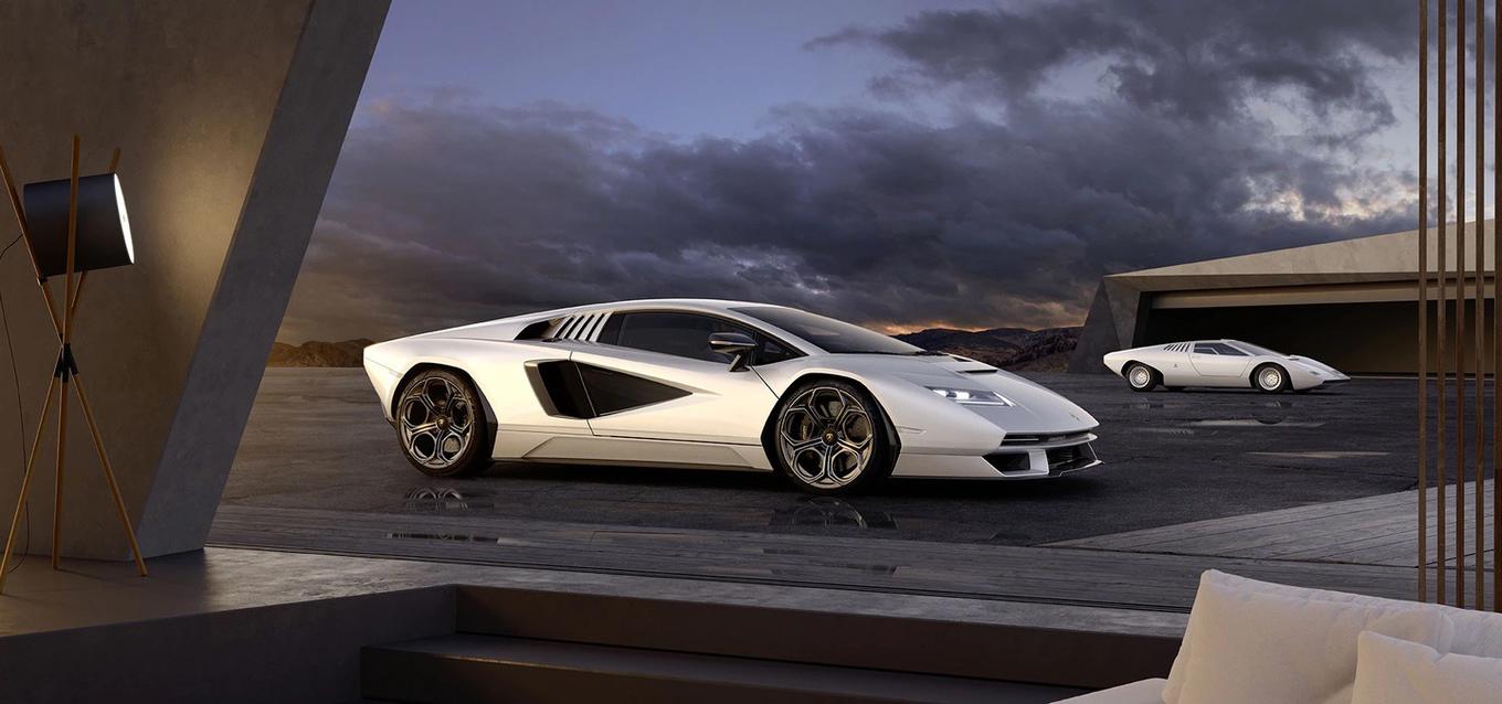 兰博基尼countach lpi 800-4 / 新潮的怀旧