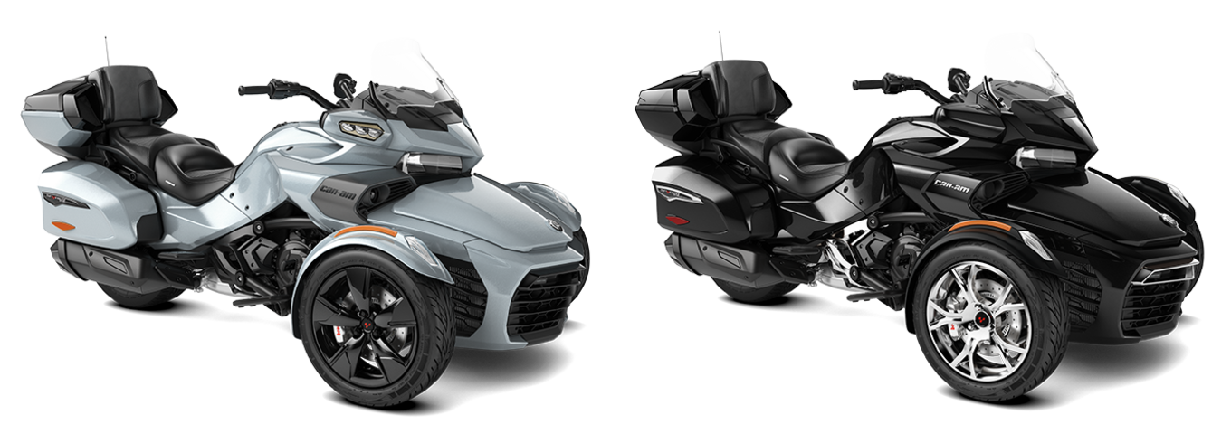 新鲜的倒三轮摩托车,brp庞巴迪全新spyder f3系列28.6万元起售