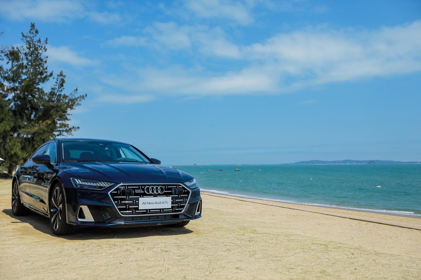 老道的新手全新奥迪a7l尝鲜