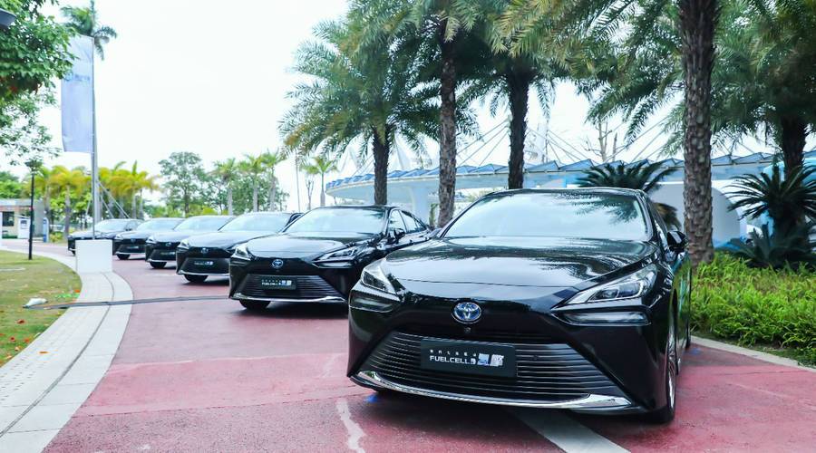 “南沙氢跑”湾区启程，广汽丰田第二代MIRAI整装待发