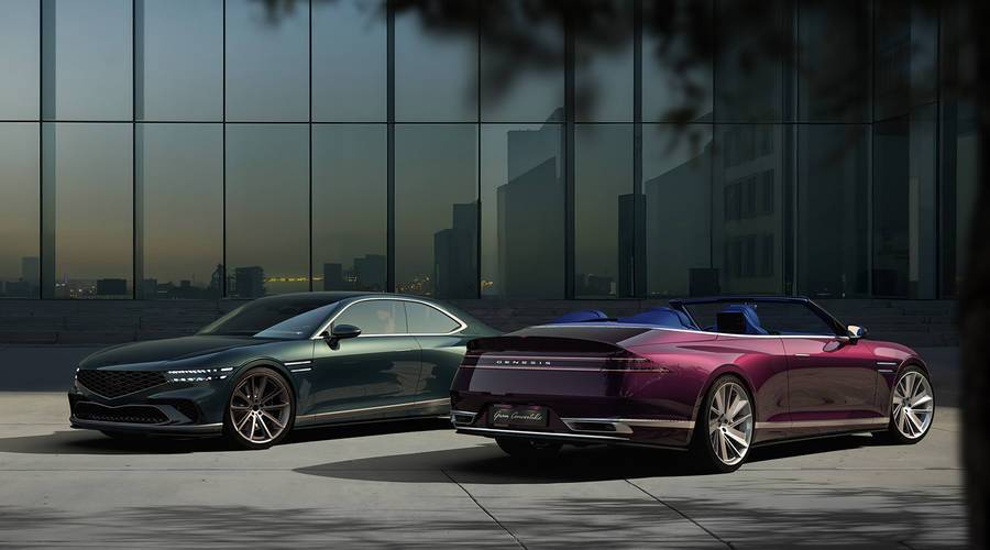 捷尼赛思X Gran Coupe & X Gran Convertible/创造优雅，定义豪华与性能