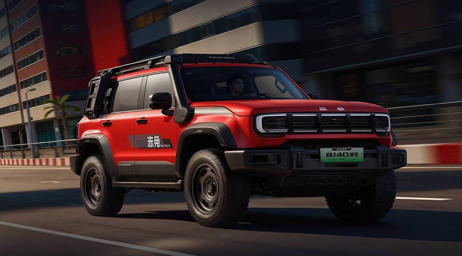 BJ40增程赤兔标准版领衔，北京越野三车齐发