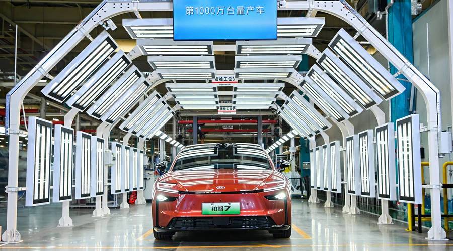 第1000万辆新车下线，广汽丰田迈入转型新阶段